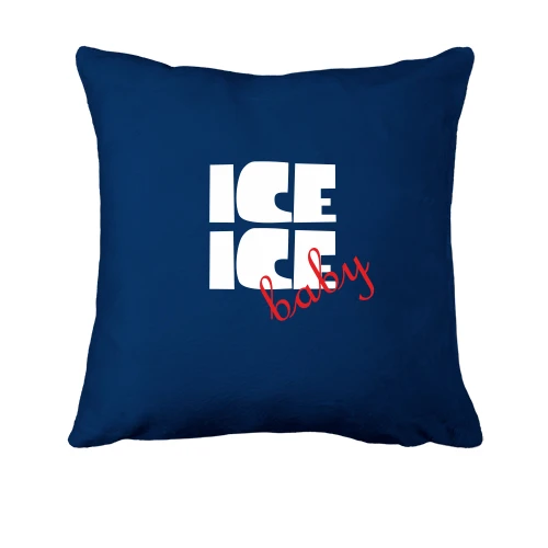Подушка, Синий, Ice Ice Baby