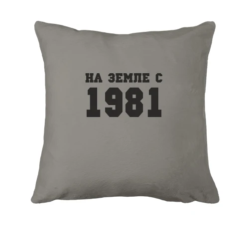 Подушка, Синий, На земле с 1981