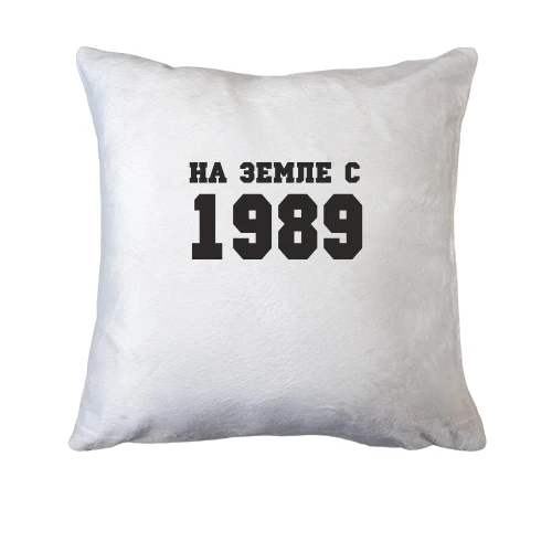 Подушка На земле с 1989