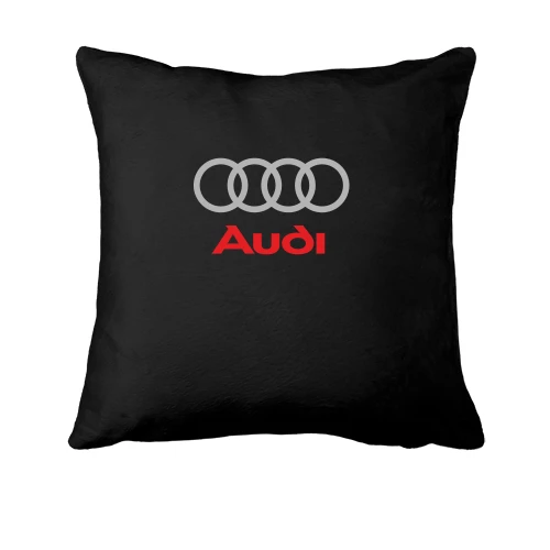 Подушка, Чорний, з логотипом Audi