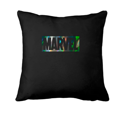 Подушка, Черный, Marvel (голограмма)
