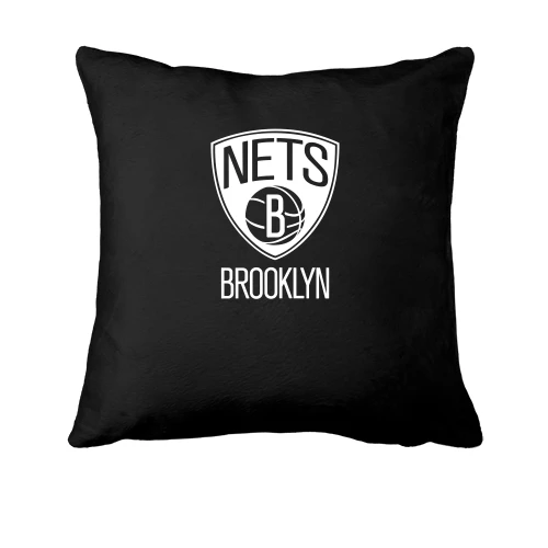 Подушка, Черный, Brooklyn Nets