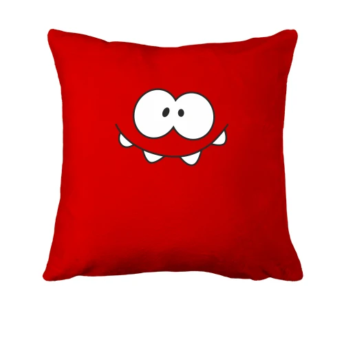 Подушка, Червоний, Cut the rope face