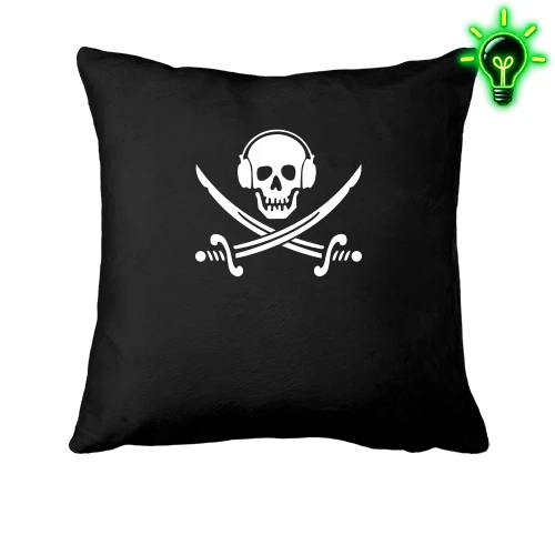 Подушка, Чорний, Music pirates