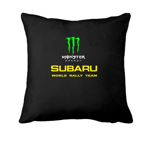 Подушка, Чорний, Subaru monster energy