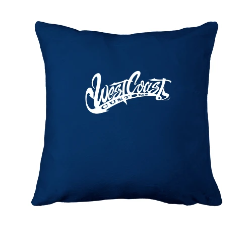 Подушка, Синій, West Coast Customs