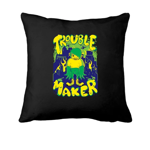 Подушка, Чорний, Trouble Maker з монстром