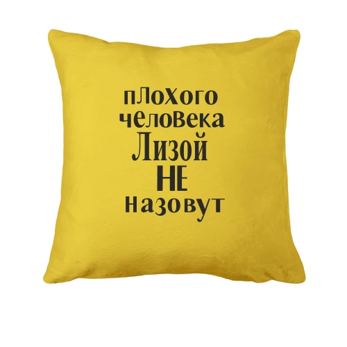 Подушка Лизой не назовут (2)