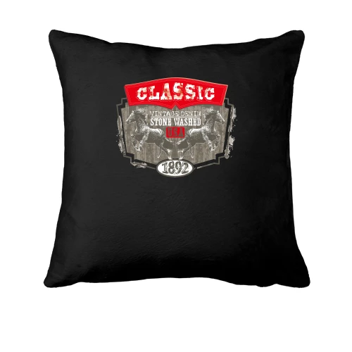 Подушка, Чорний, Stone Washed 1892 Classic