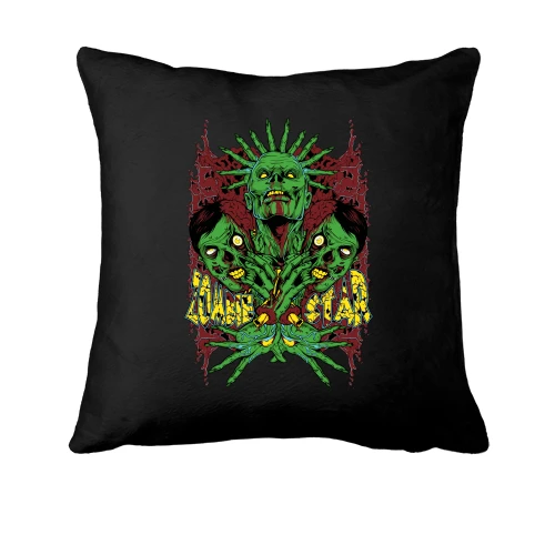 Подушка, Черный, Zombie Star