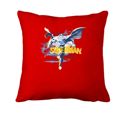 Подушка superman defending planet