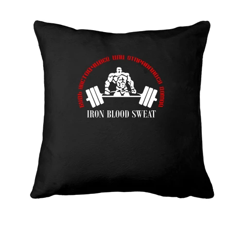 Подушка, Чорний, Iron sweet blood