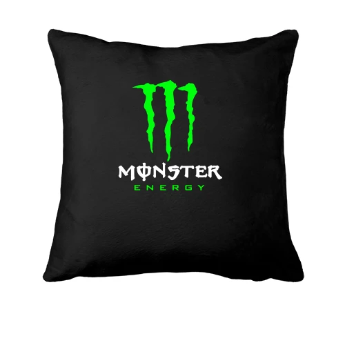 Подушка, Чорний, Monster energy (2)