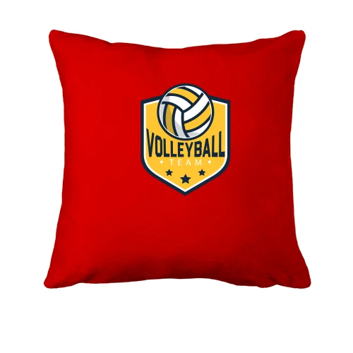 Подушка, Красный, volleyball team logo