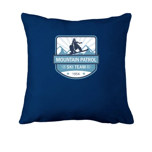 Подушка, Синий, mountain patrol ski team