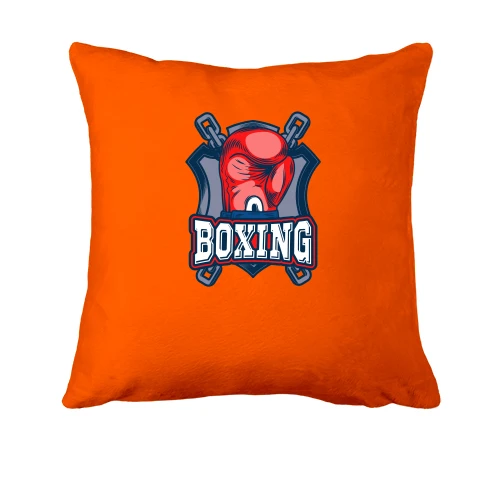 Подушка, Оранжевый, boxing 2
