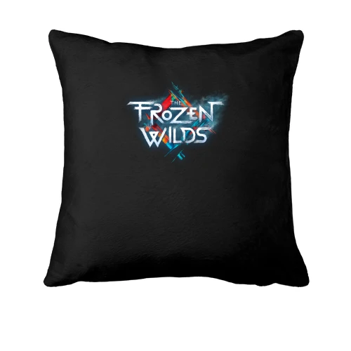 Подушка, Черный, Horizon Zero Dawn - The Frozen Wilds