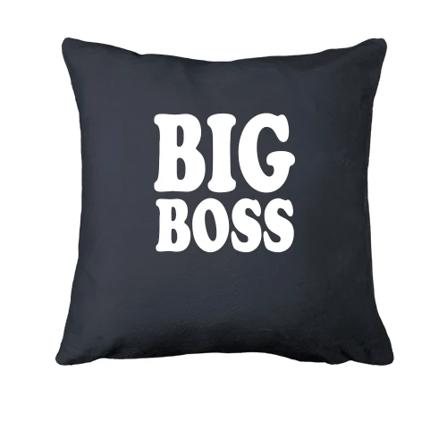 Подушка, Сірий, для начальника "Big boss"
