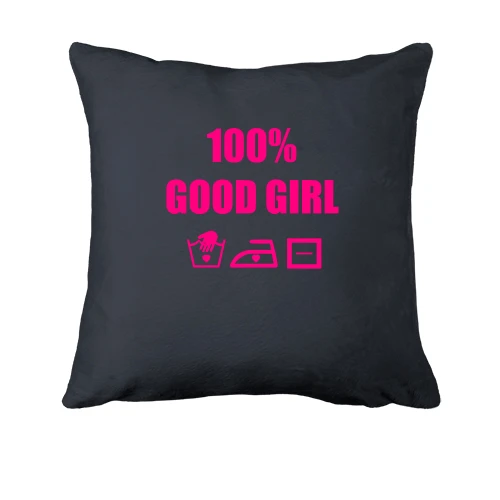 Подушка, Серый, 100% Good girl