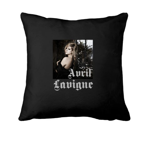 Подушка, Черный, Avril Lavigne