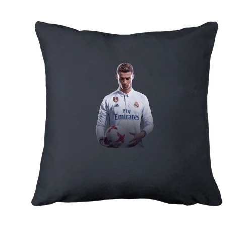 Подушка, Чорний, з Cristiano Ronaldo 2