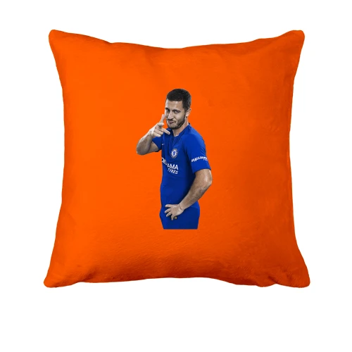 Подушка, Оранжевый, c Eden Hazard