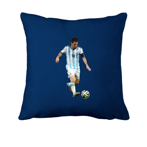 Подушка, Синій, з Lionel Messi 2