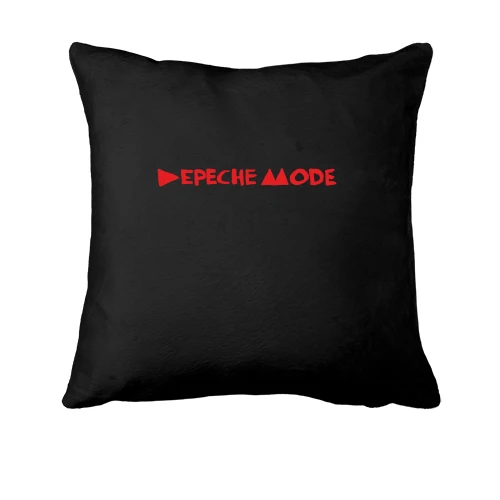 Подушка, Чорний, Depeche Mode inscription