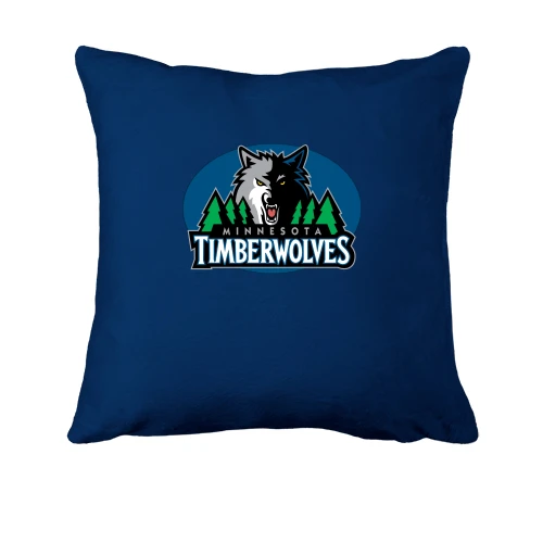 Подушка, Синій, Minnesota Timberwolves