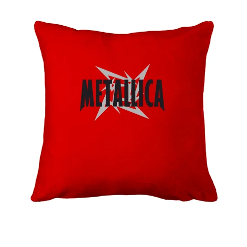 Подушка, Червоний, Metallica (з зіркою)