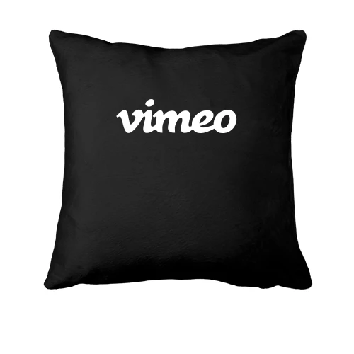 Подушка, Черный, "vimeo"