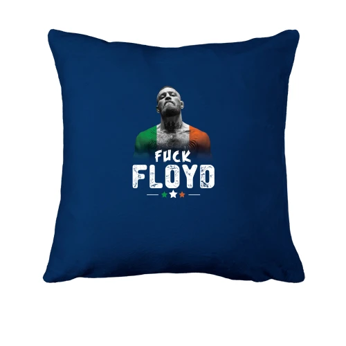 Подушка з Конором Мак Грегором "Fuck Floyd"