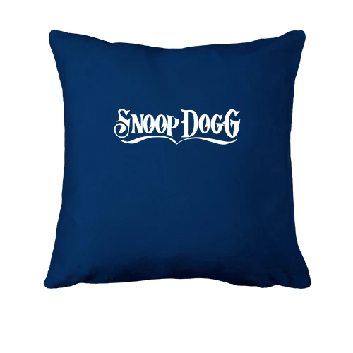 Подушка, Синий, Snoop Dogg
