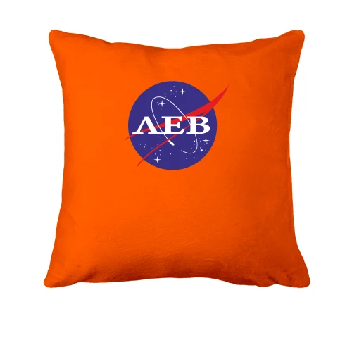 Подушка, Помаранчевий, Лев (NASA Style)