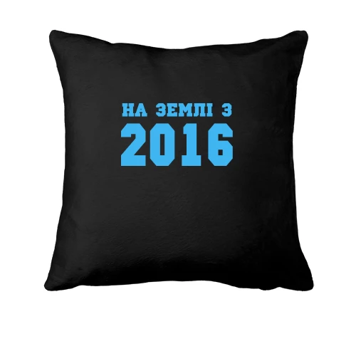 Подушка На землі з 2016