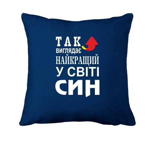 Подушка Так виглядає кращий в світі син (2)