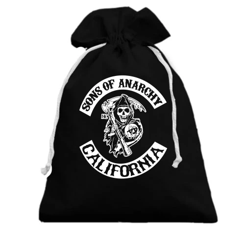 Подарочный мешочек, Черный, Sons of Anarchy California