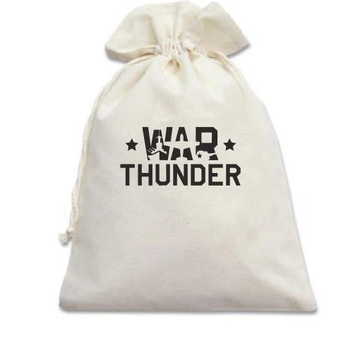 Подарочный мешочек, Белый, War Thunder