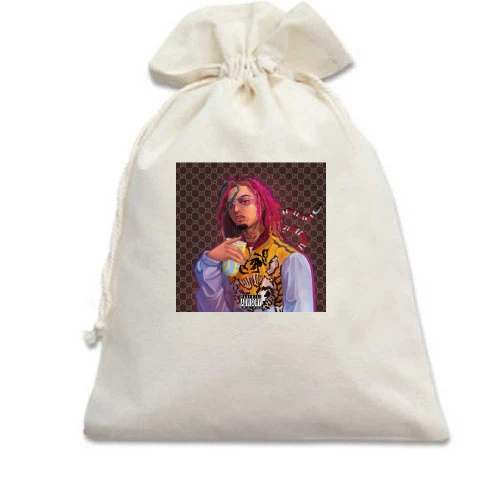 Подарунковий мішечок, Білий, Lil Pump (2)