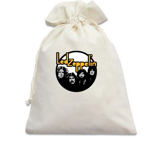 Подарунковий мішечок, Білий, Led Zeppelin (диск)
