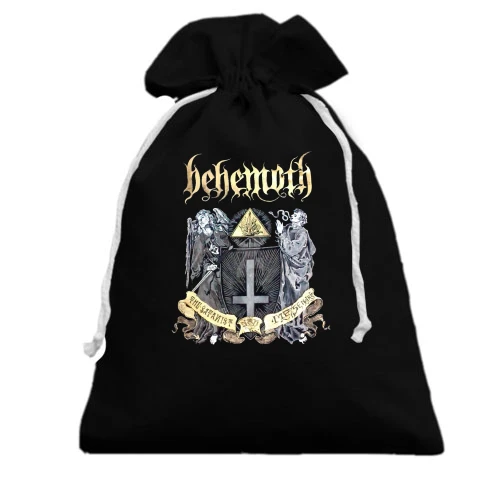 Подарочный мешочек, Черный, Behemoth - The satanist