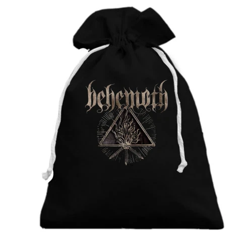 Подарочный мешочек, Черный, Behemoth (fire)