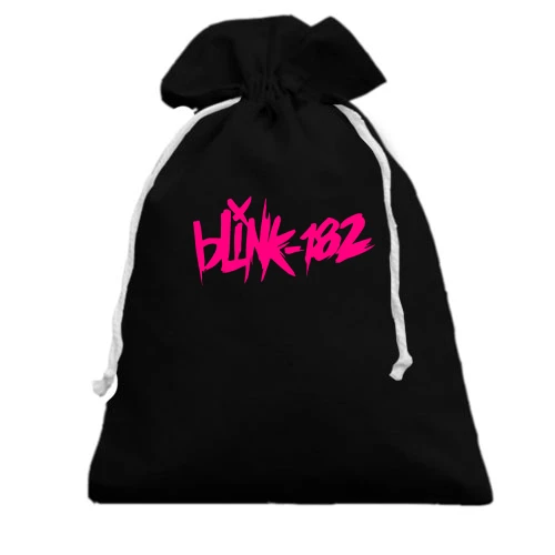 Подарочный мешочек, Черный, Blink-182 N
