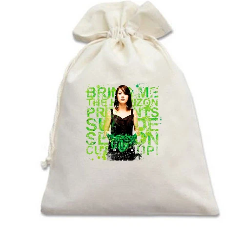 Подарочный мешочек, Белый, c Bring me the horizon - Suicide Season (2)