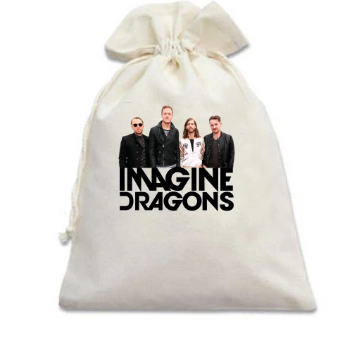 Подарунковий мішечок, Білий, Imagine Dragons (гурт)