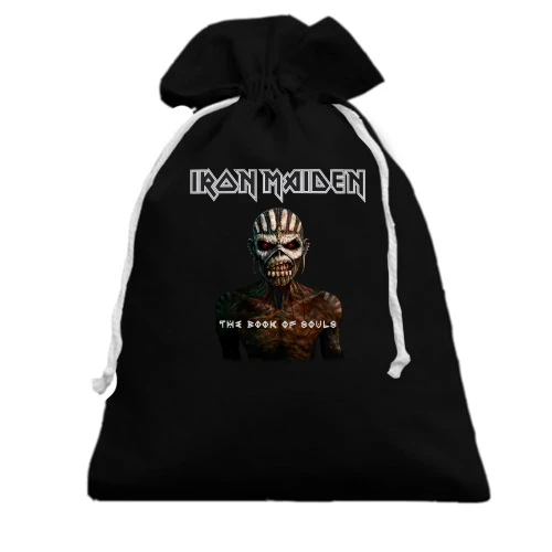 Подарунковий мішечок, чорний, Iron Maiden - The Book of Souls