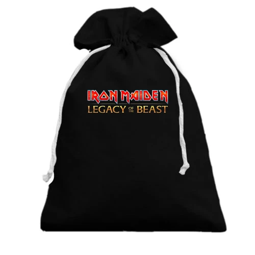 Подарунковий мішечок, Чорний, Iron Maiden - Legacy of the Beast