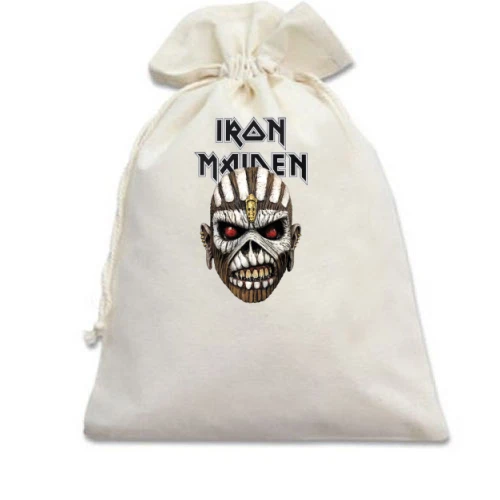 Подарунковий мішечок, червоний, Iron Maiden - The Book of Souls (2)