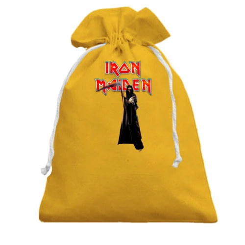 Подарочный мешочек, Желтый, Iron Maiden - Dance of Death