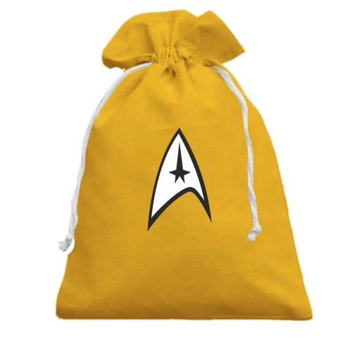 Подарочный мешочек, Желтый, Star Trek (мини)